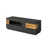 TV OMARICA Andrea Antracitno siva in les - siva, leseni material (160/54/50cm) - Petits-meubles