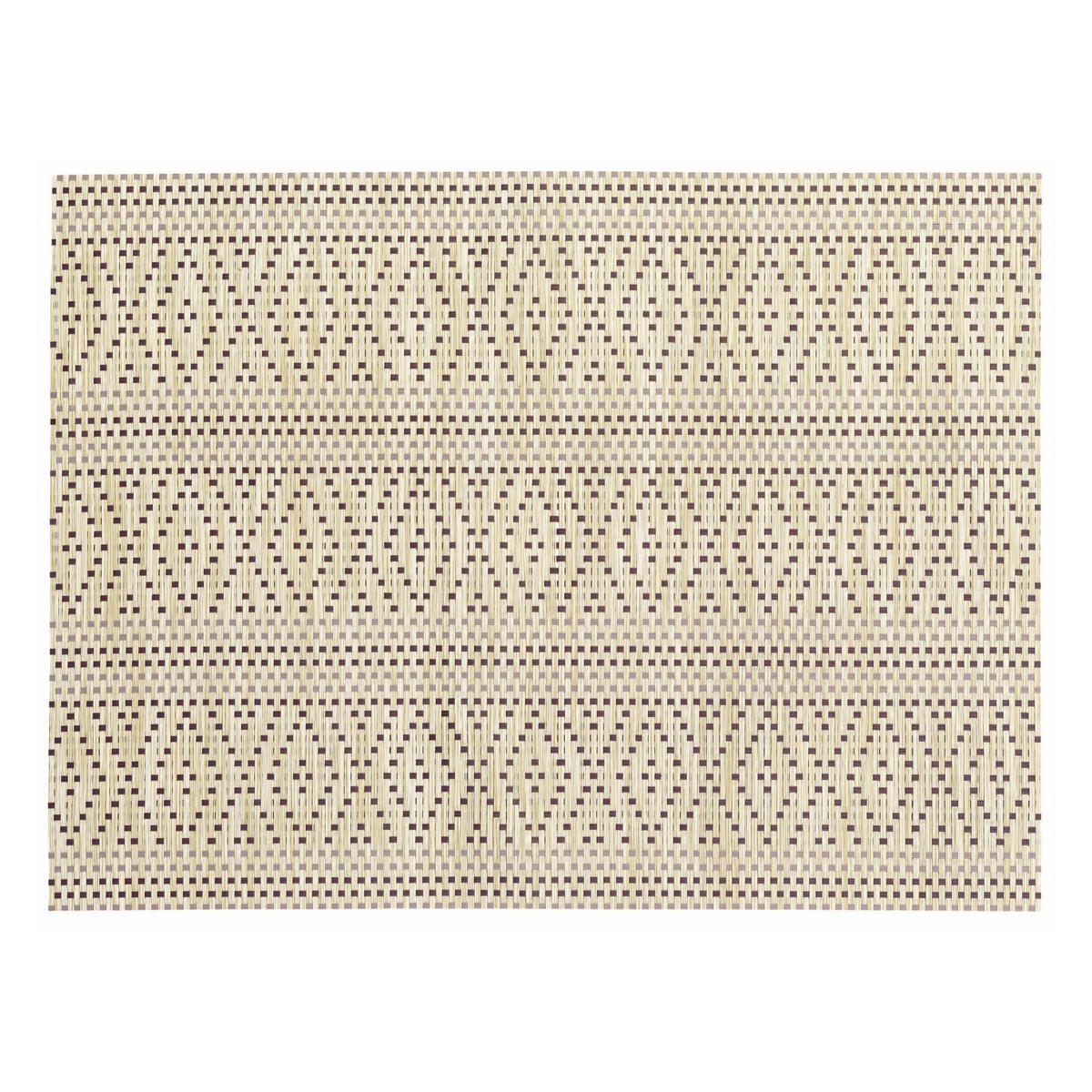 TISCHSET Panama pflaume 33 x 45 cm - Bordeaux, Textil (45/33cm) - Winkler