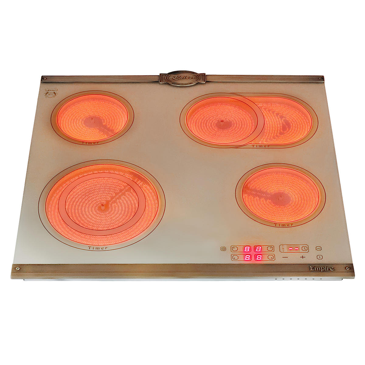 GLASKERAMIK Kochfeld - Beige, Keramik (60/5.5/52cm) - Kaiser Küchengeräte