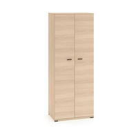 KLEIDERSCHRANK – 79 cm – Odelis – Schwarz / Eichefarben - Eichefarben/Schwarz, Holzwerkstoff (79/203/51cm) - hi-markt