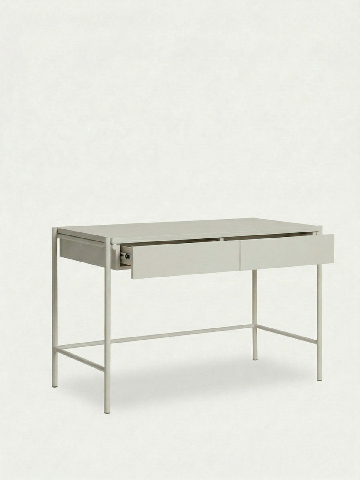 SCHREIBTISCH Dalia Grau 60 x 120 - Grau, Holzwerkstoff (120/60/78cm) - Kenay Home