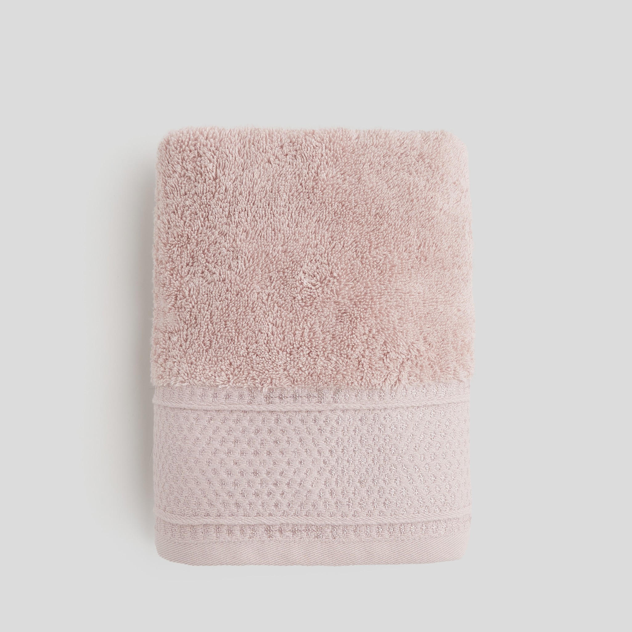 HANDTUCH Destello - Hellrosa, Textil (50/90cm) - home&you