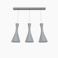 HÄNGELEUCHTE - Grau, Metall (20/100/120cm) - Lumicom