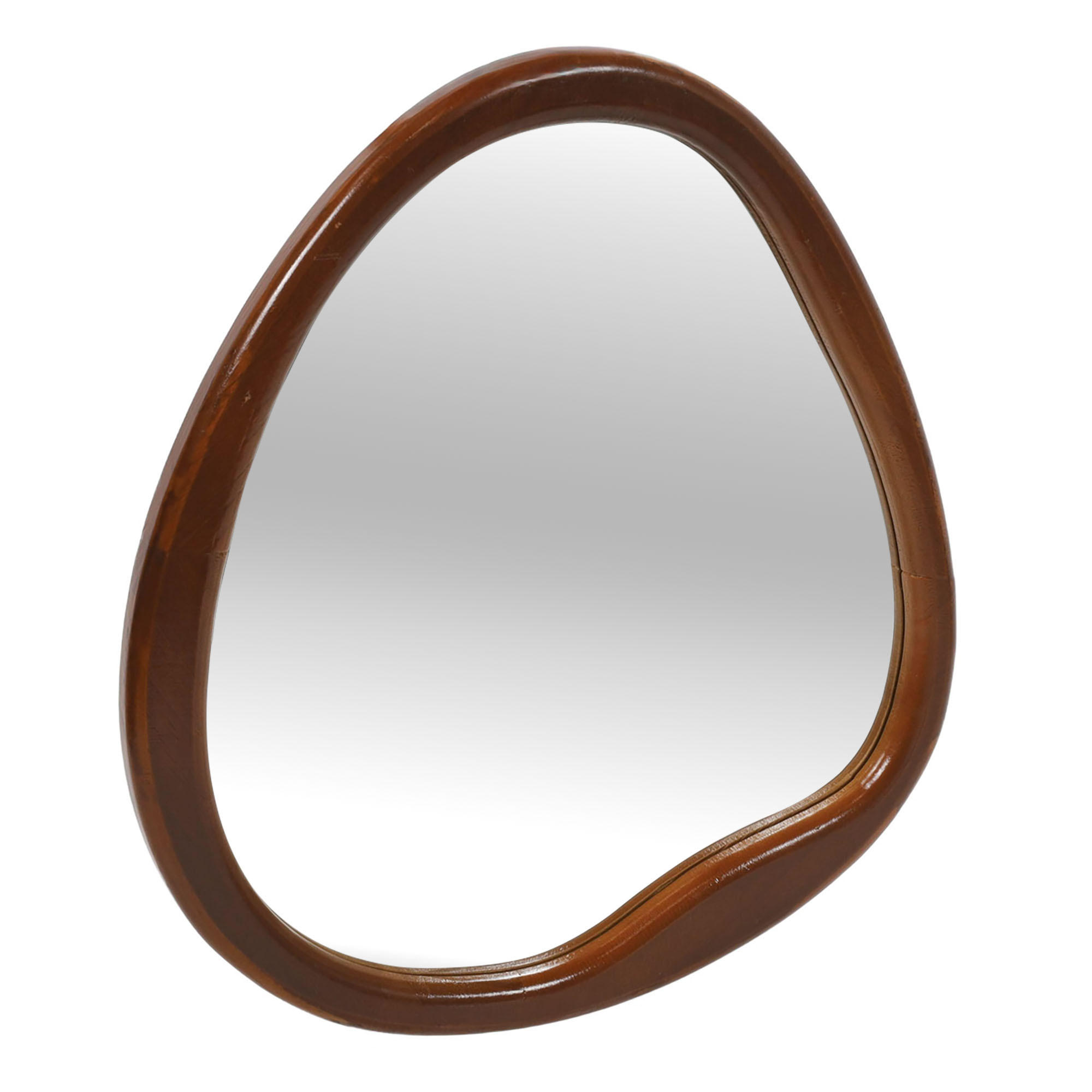 WANDSPIEGEL Dekorativ 32/36 cm - Braun, Glas (1.5/36/32cm) - Home Styling Collection