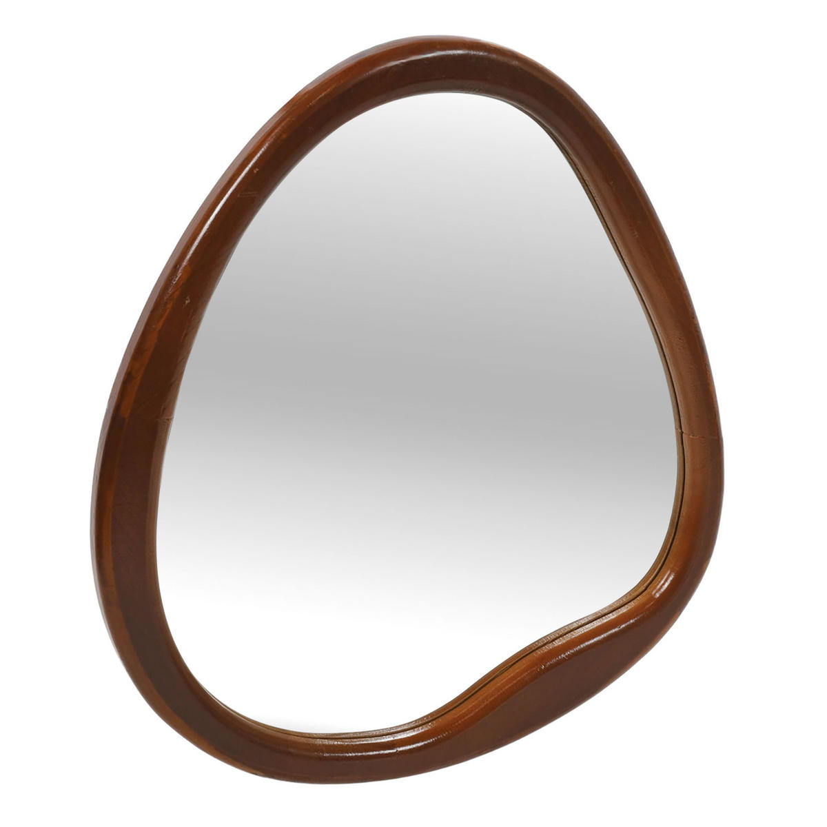 WANDSPIEGEL Dekorativ 32/36 cm - Braun, Glas (1.5/36/32cm) - Home Styling Collection