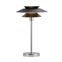TISCHLEUCHTE Blumenfee 28/28/44.5 cm - Schwarz, Metall (28/28/44.5cm) - Nettlife
