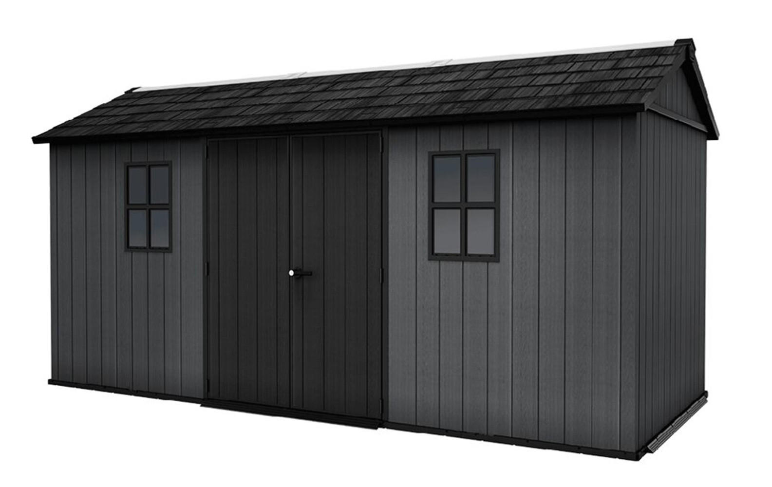 GARTENHAUS Newton - Grau, Kunststoff (476/246/230cm) - Keter