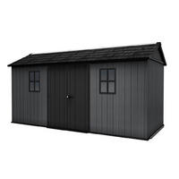GARTENHAUS Newton - Grau, Kunststoff (476/246/230cm) - Keter