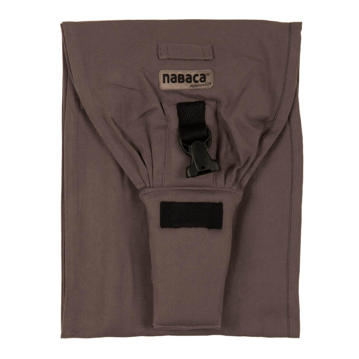 TRAGEZUBEHÖR Nabaca WrapCon Träger - Graubraun, Textil (24/0.1/190cm) - Hoppediz