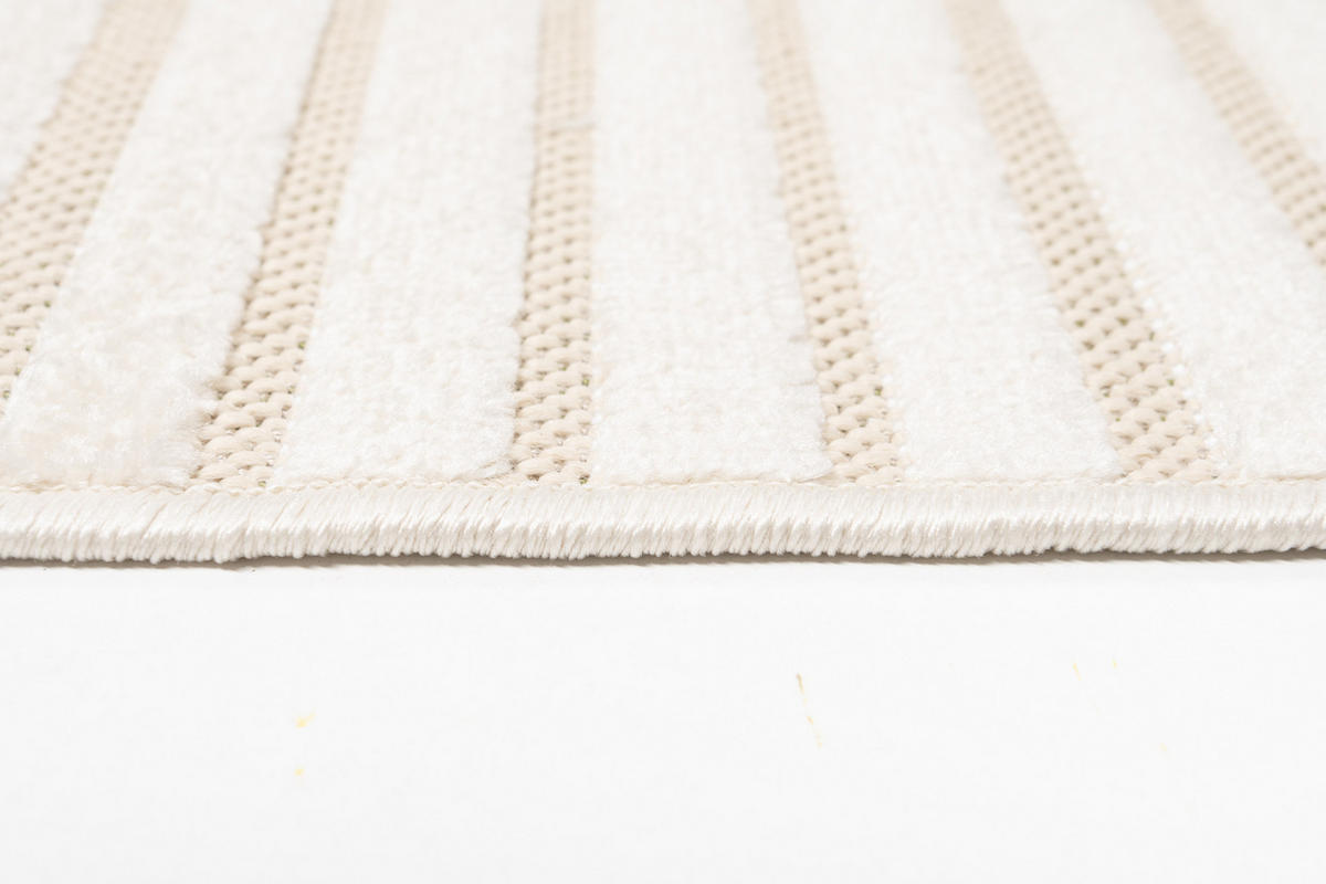 TEPPICH PATIO Beige 140/200 cm - Beige, Kunststoff (140/200cm) - Tapiso