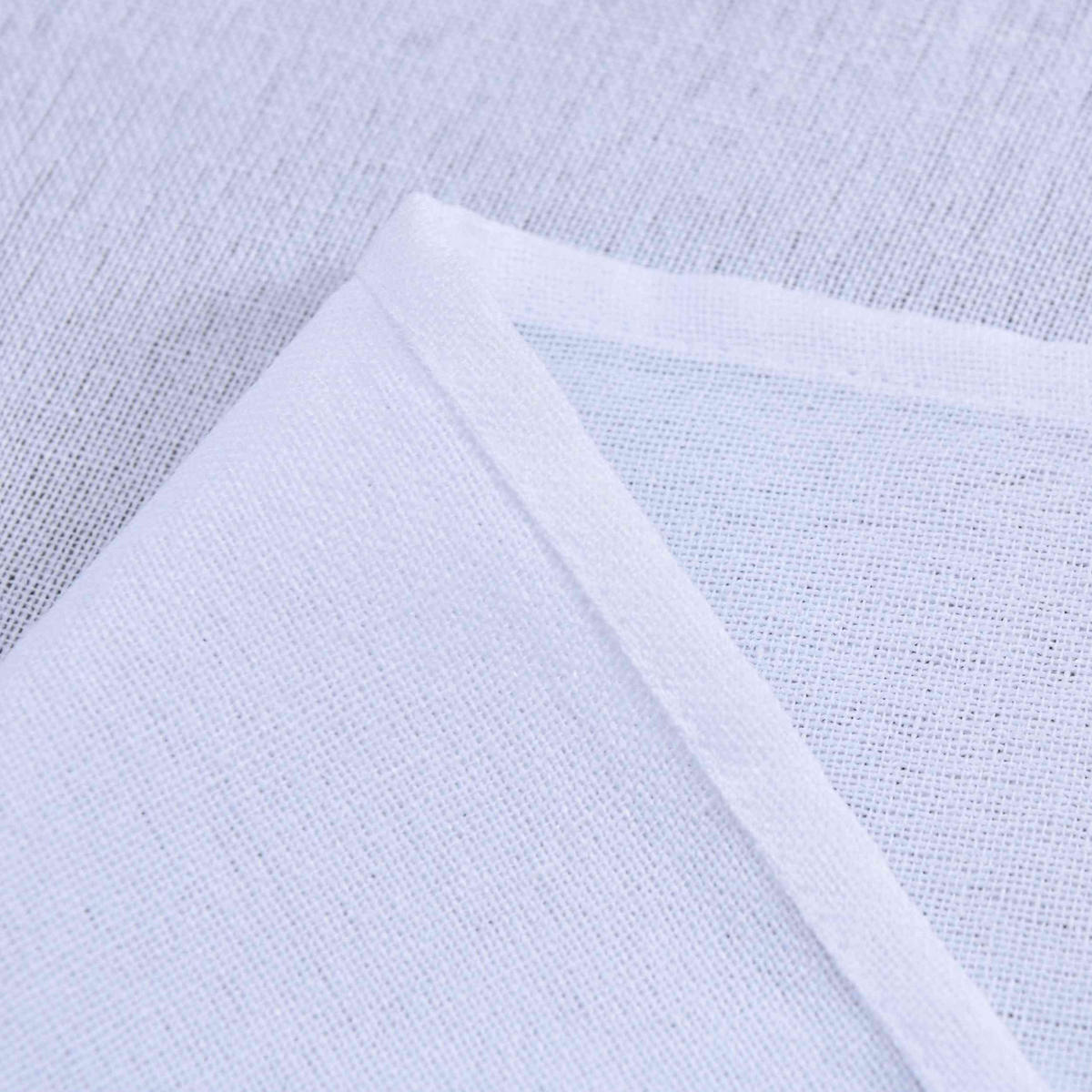 SCHIEBEVORHANG 2ER SET »Leipzig« HxB 245x60 cm Weiß - Weiß, Textil (60/245cm) - Gardinenbox