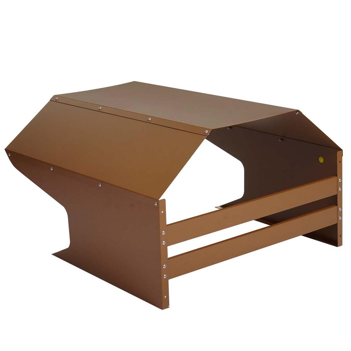 MÄHROBOTER-GARAGE Braun - Braun, Metall (60/41/70cm) - MCW