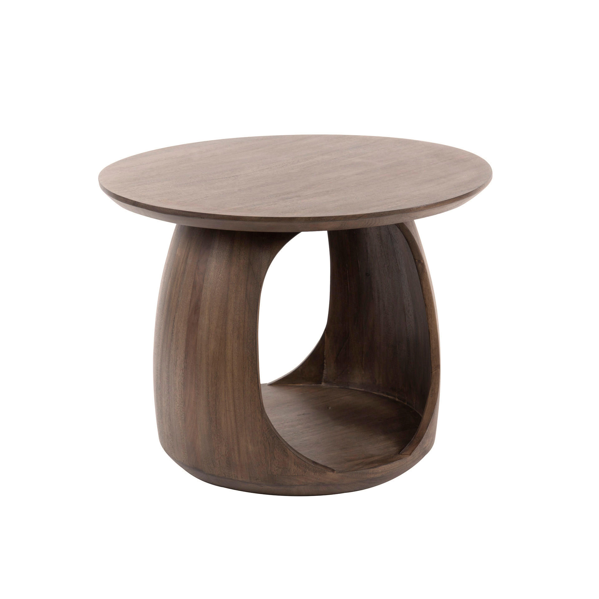Hoyz Collection Beistelltisch Braun 46x60x60 cm