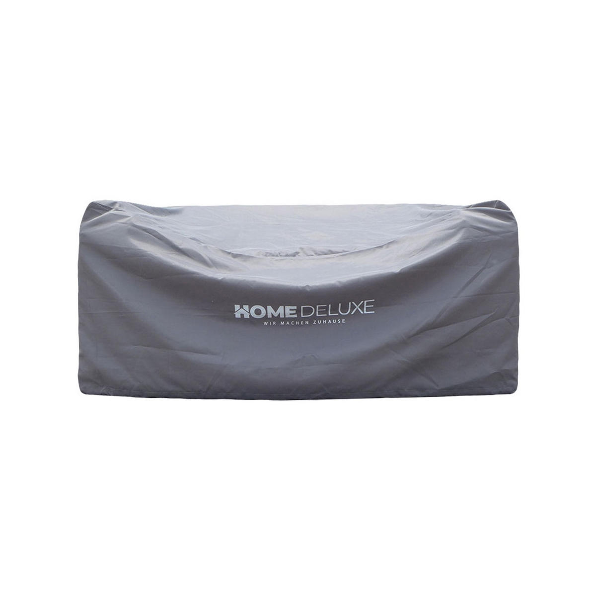 ABDECKUNG CAPE HOLBY - Grau, Textil (167/72/105cm) - Home Deluxe