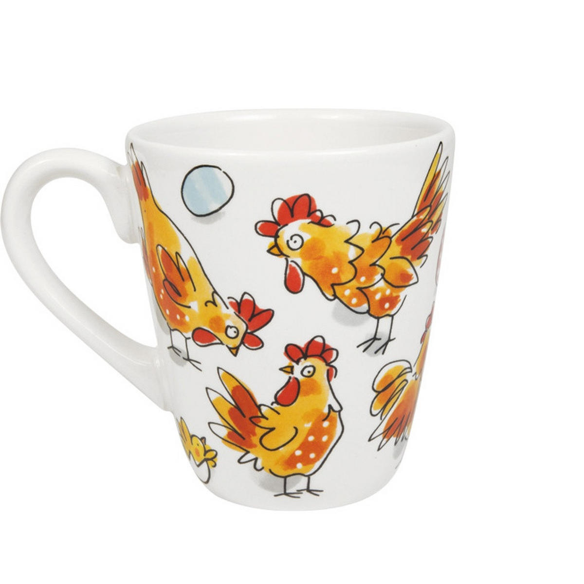 BECHER Osterhühner in Bunt - 350 ml - Multicolor, Keramik (0.35L) - Blond Amsterdam