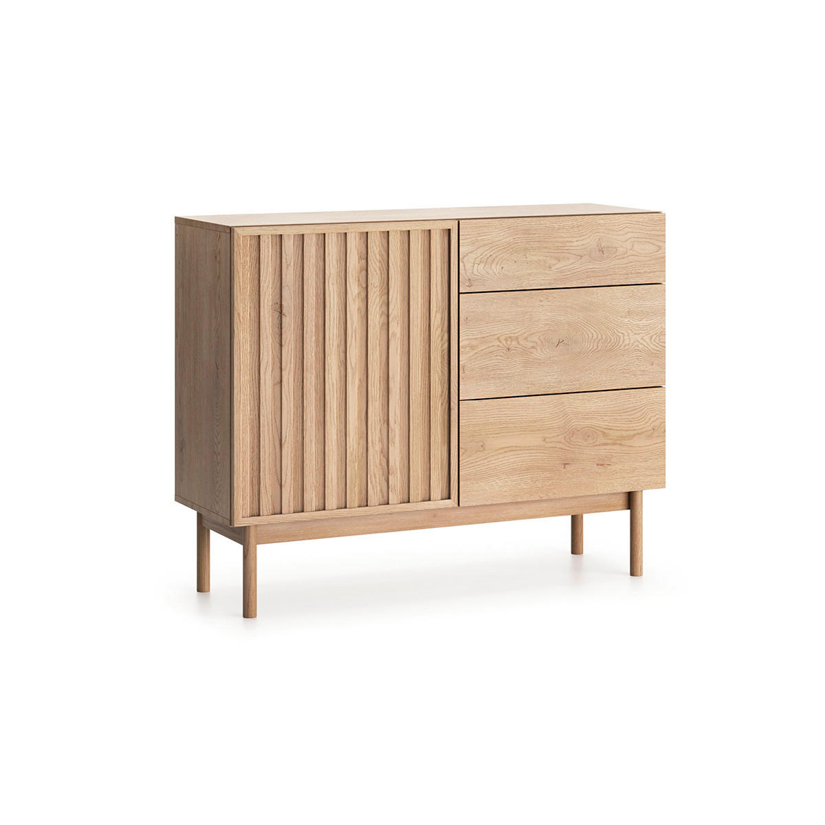 SIDEBOARD Idor Holz - Braun, Holzwerkstoff (106/84.3/36.8cm) - Petits-meubles