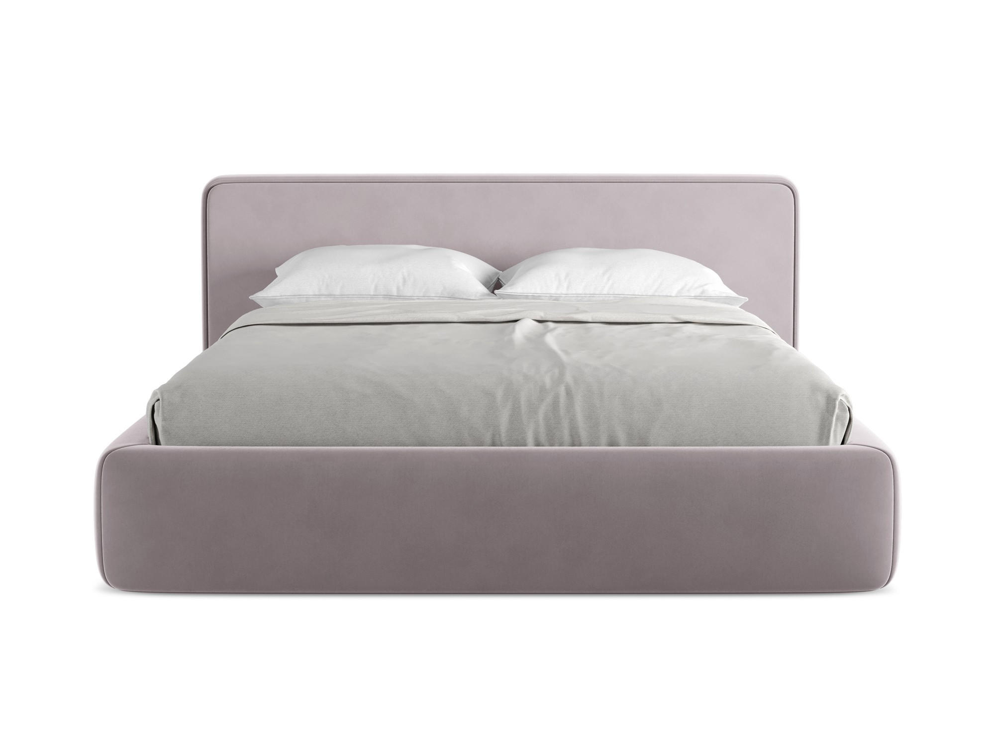 POLSTERBETT mit Bettkasten und Lattenrost 200x225 Violett - Lila/Flieder, Kunststoff/Textil (160/200cm) - Makamii