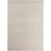 TEPPICH In-/Outdoor Kurzflor Skandi 3D-Design Polypropylen Balkon Creme Läufer 80x150 - Creme, Textil (80/150cm) - KADIMA DESIGN
