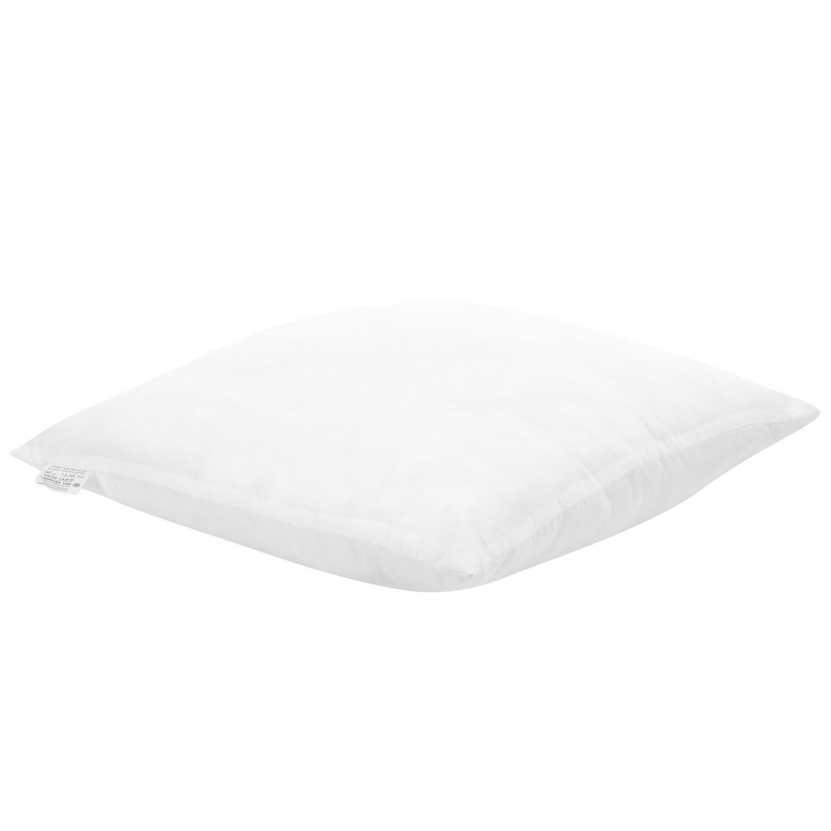 KOPFKISSEN 2er-Set Weiß 80/80 cm Errigal - Weiß, Textil (80/80cm) - Beliani