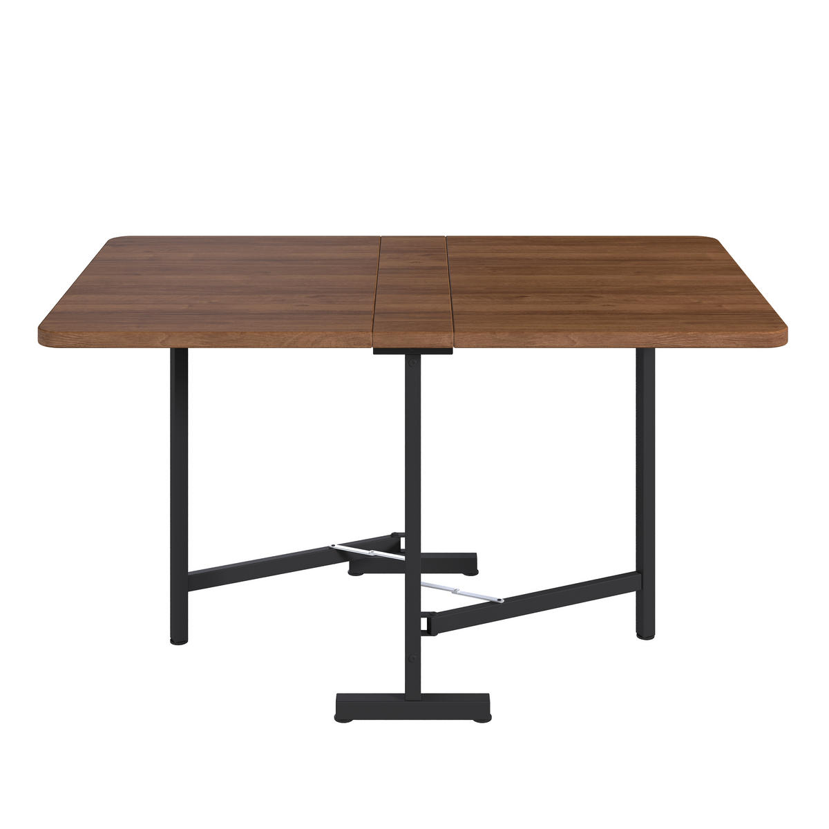 KLAPPTISCH 120/80 cm DE-39804 Walnussholzfarbe - Walnussfarben, Holzwerkstoff (80/120/75cm) - ComfortXL