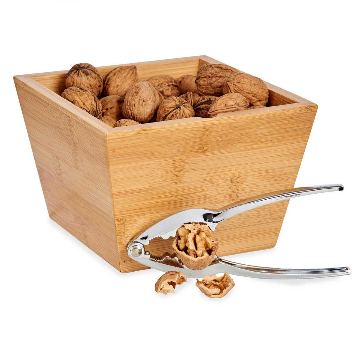 NUSSKNACKER Metall - Braun, Naturmaterialien - Kinvara