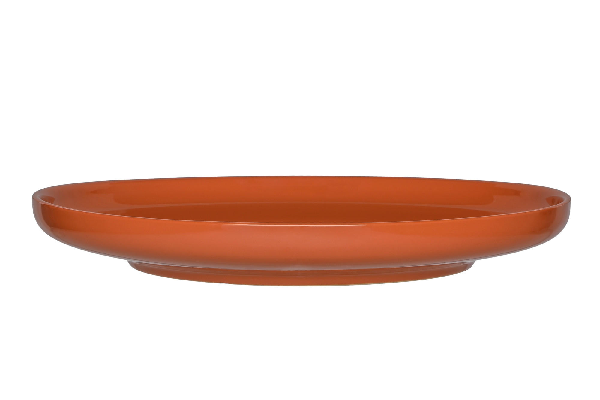 SPEISETELLER Simple Ø 26 cm 2er-Set - Orange, Keramik (26cm)