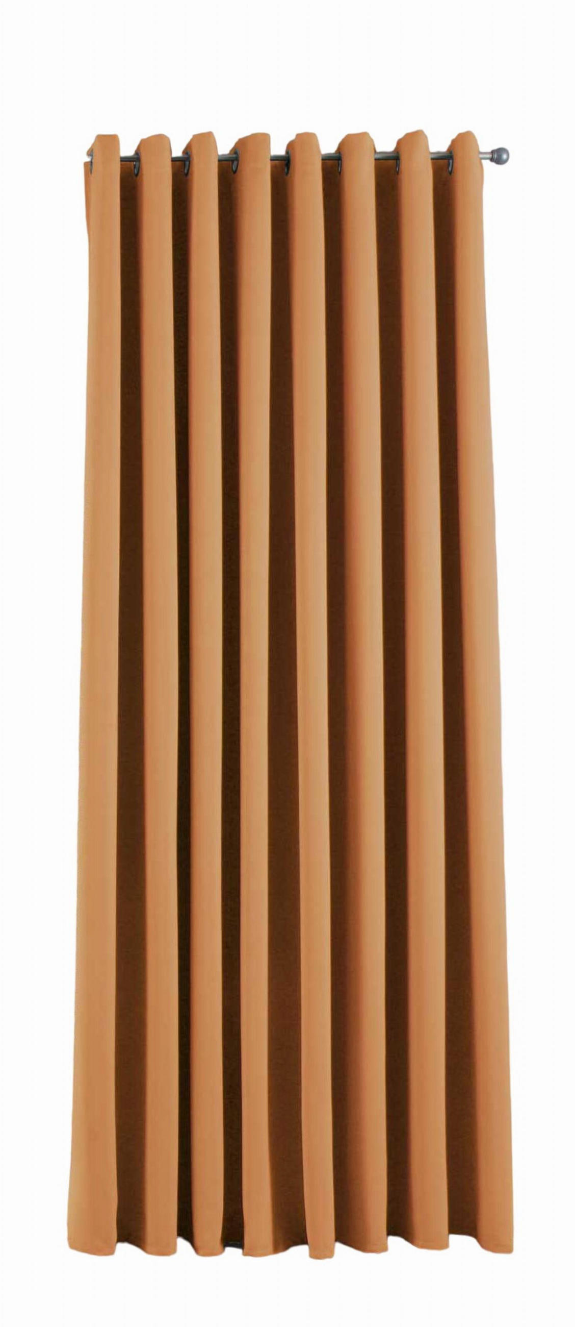 Gardinenbox Vorhang Orange 295x225 cm