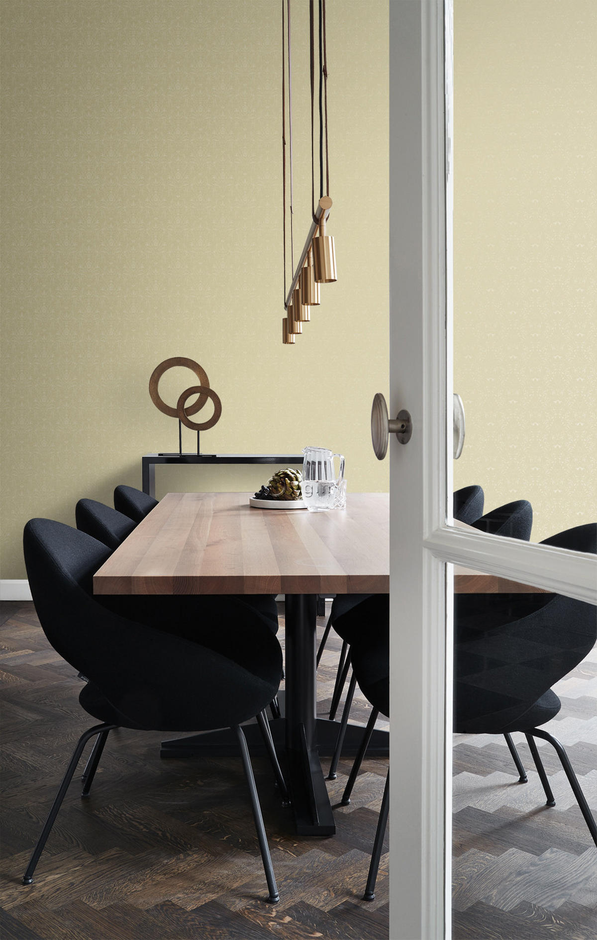 TAPETE Ornamente 53 cm x 10.05 m - Goldfarben, Papier (53/1000cm) - Origin Wallcoverings