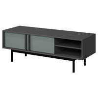 TV-LOWBOARD Alsy 2D AL10 - Anthrazit/Grün, Holzwerkstoff/Kunststoff (123/43/43cm) - MIRJAN24
