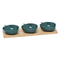 VORSPEISEN-SET Yucatan 4-teilig - Multicolor, Keramik (32cm) - Secret de Gourmet