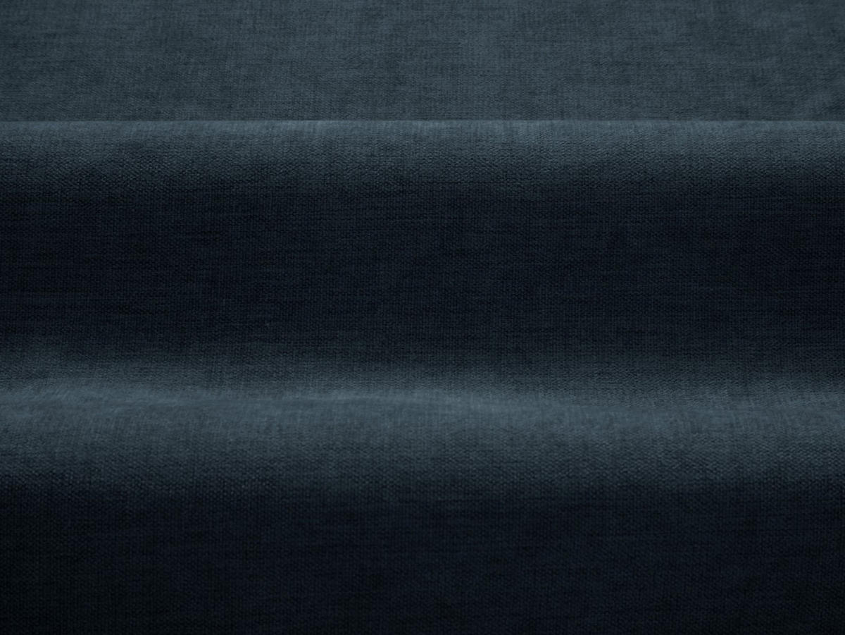 ECKSOFA links Torino aus strukturiertem Stoff marineblau 3 Sitzplätze - Blau, Textil (170/220cm) - Micadoni