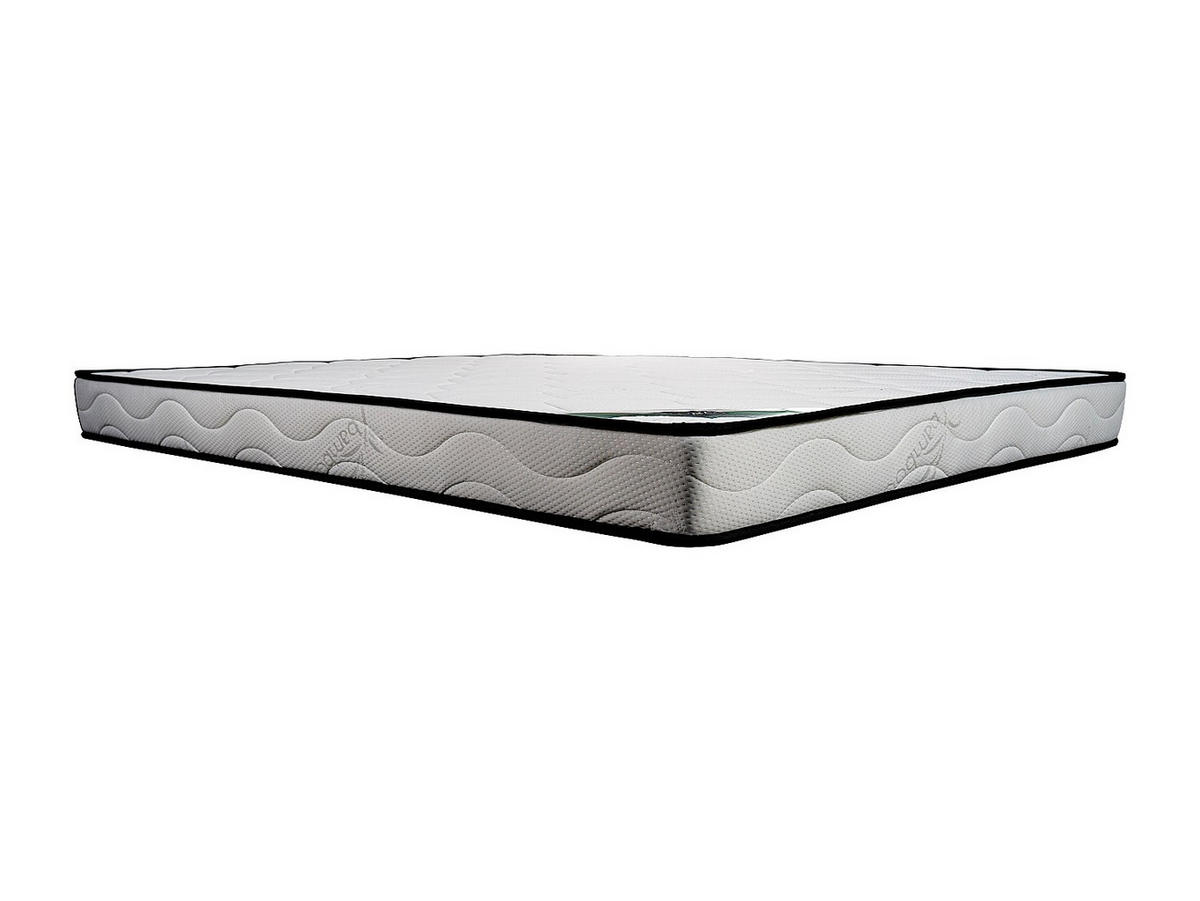STANDARDMATRATZE - 2 Personen - Stoff - Weiß - - Weiß, Textil (140/190cm) - Vente-Unique