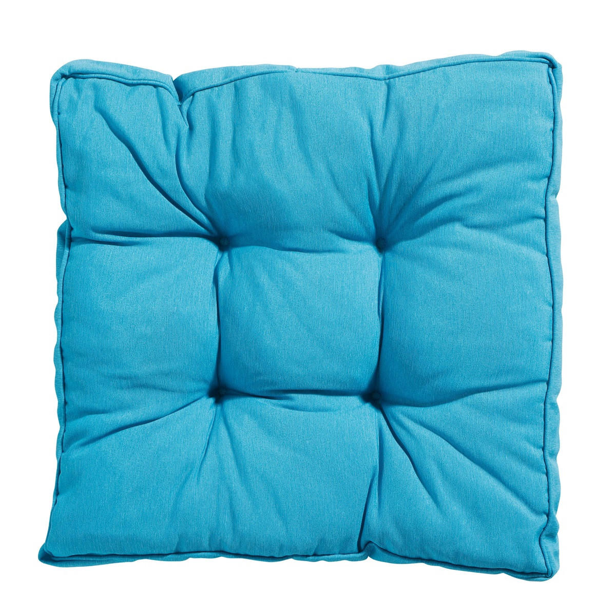 SITZKISSEN Panama 47/47 cm 4er-Set - Blau, Textil (47/8/47cm) - Madison