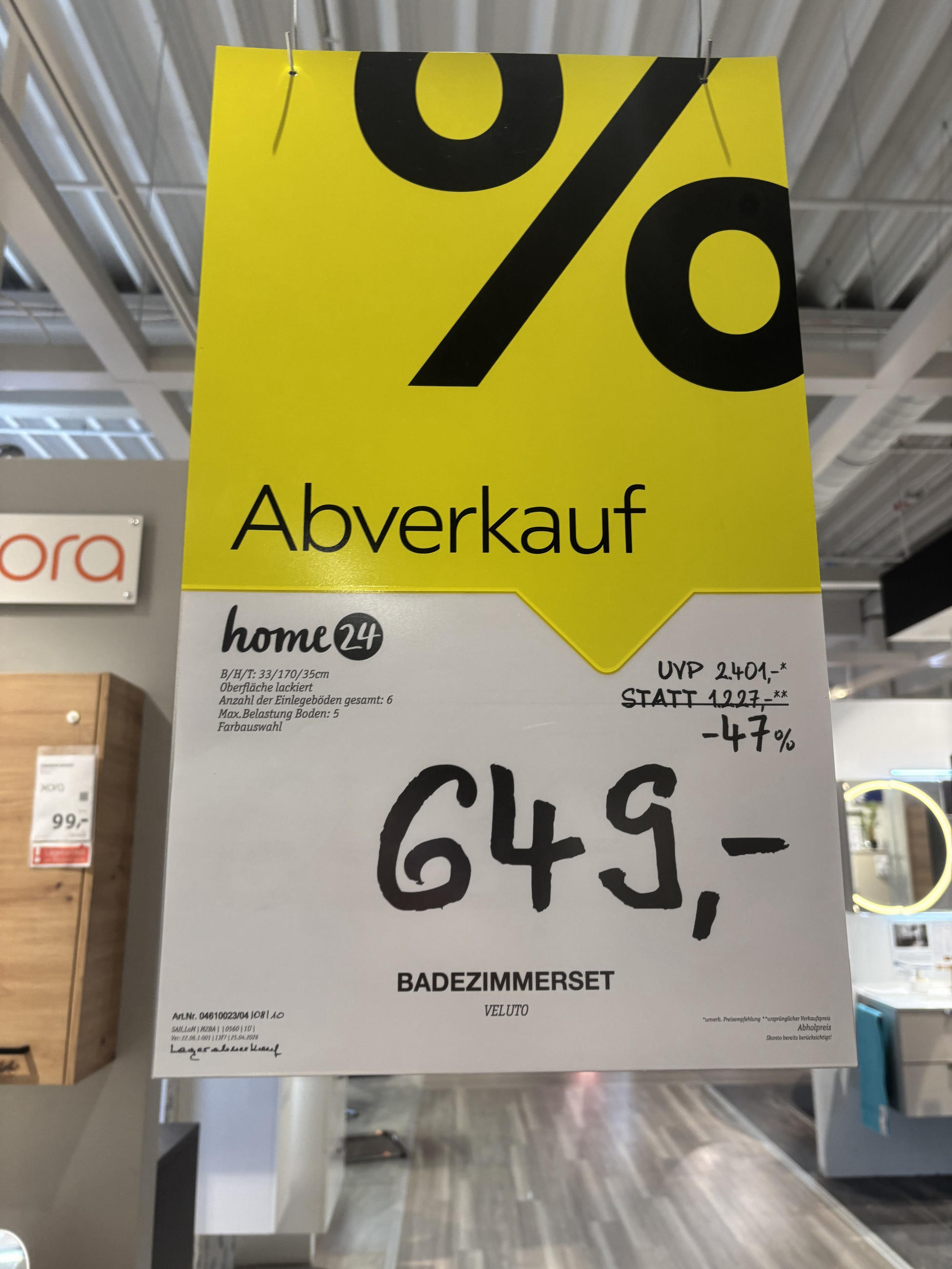 BADEZIMMER VELUTO - home24