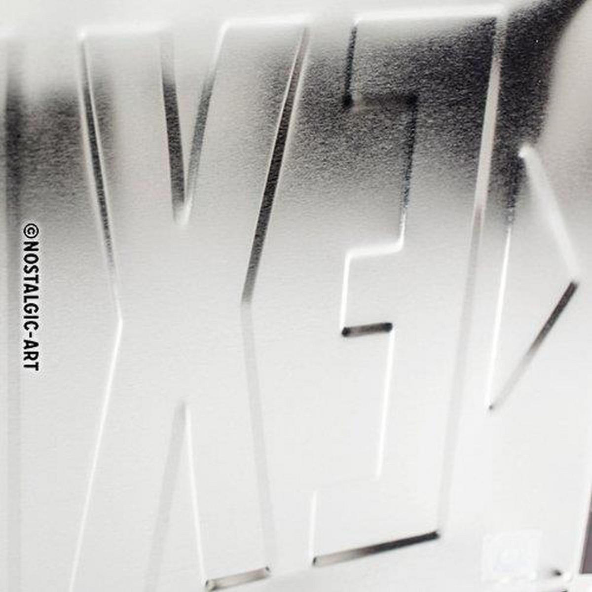 BLECHSCHILD 20/30 cm Achtung Exit - Multicolor, Metall (30/20/0.2cm) - Nostalgic-Art