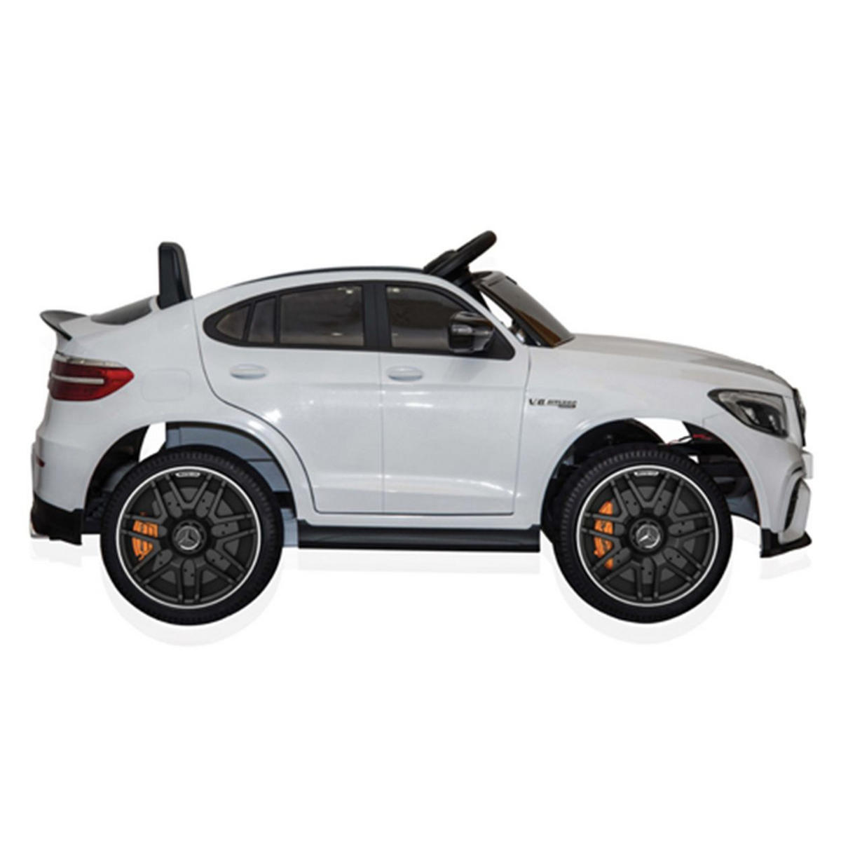 ELEKTROAUTO Mercedes AMG GLC 63S blau AMG GLC 63S, EVA-Reifen, Musik, Fernbedienung - Blau, Kunststoff (115/70/55cm) - Moni