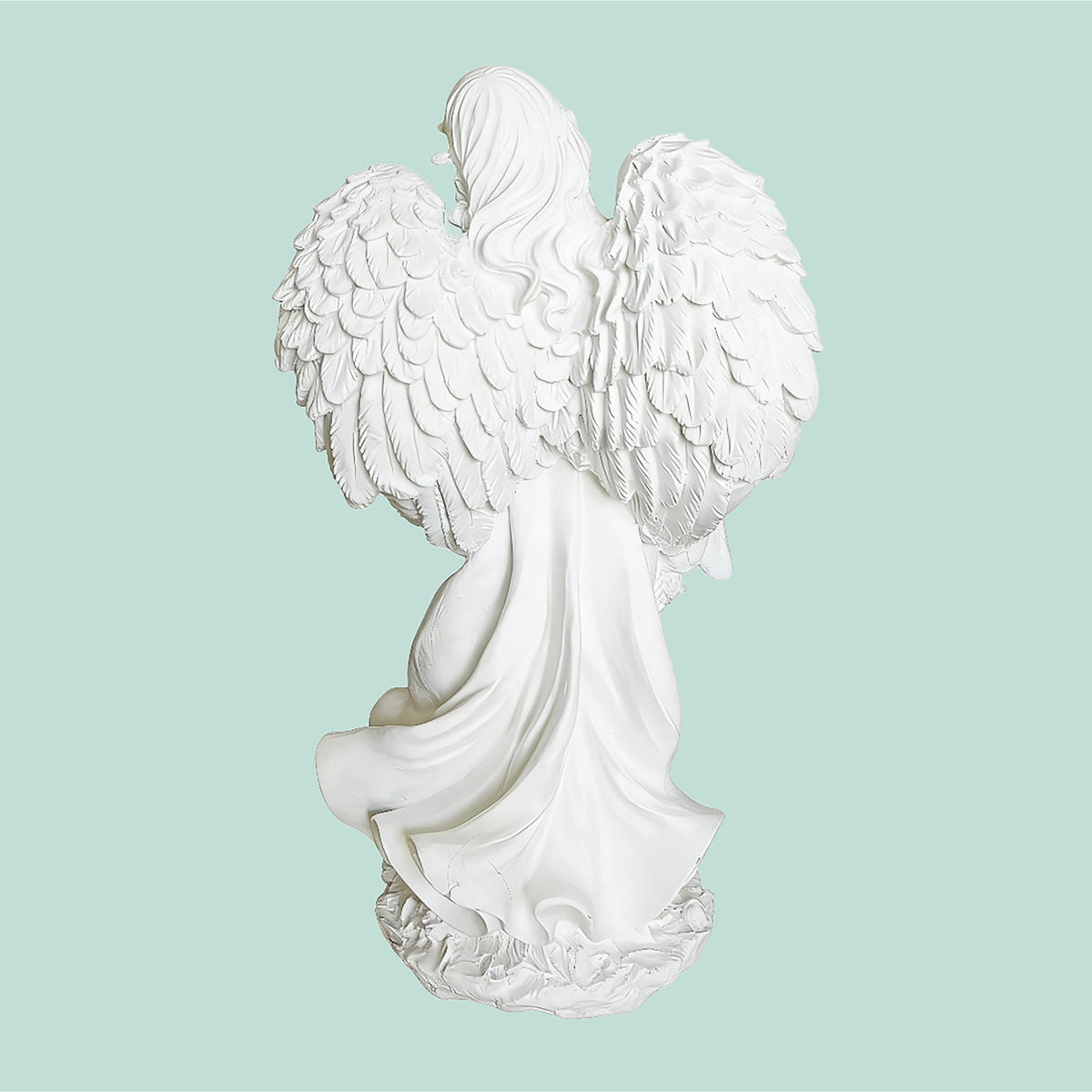 VRTNI angel - bela, umetna masa (23/46.5/14cm) - Relaxdays