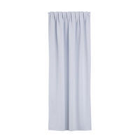 VERDUNKELUNGSVORHANG mit Schlaufenband 140x280 cm kreideweiß - Weiß, Textil (140/280/1cm) - Dekoria
