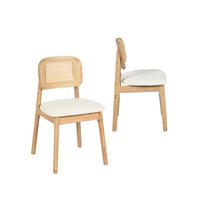 ESSZIMMERSTUHL Tove Natürlich 46 cm x 79 cm 2er-Set - Naturfarben, Textil (46/79/49cm) - Klast Home