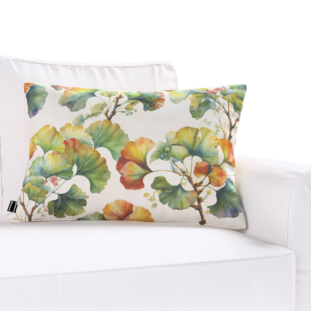 KISSENHÜLLE Botanic grün, 47x28 cm - Grün, Textil (47/28cm) - Dekoria