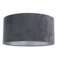 HÄNGELEUCHTE Grau 60/30 cm - Silberfarben/Grau, Kunststoff (60/0.8/30cm) - ONZENO