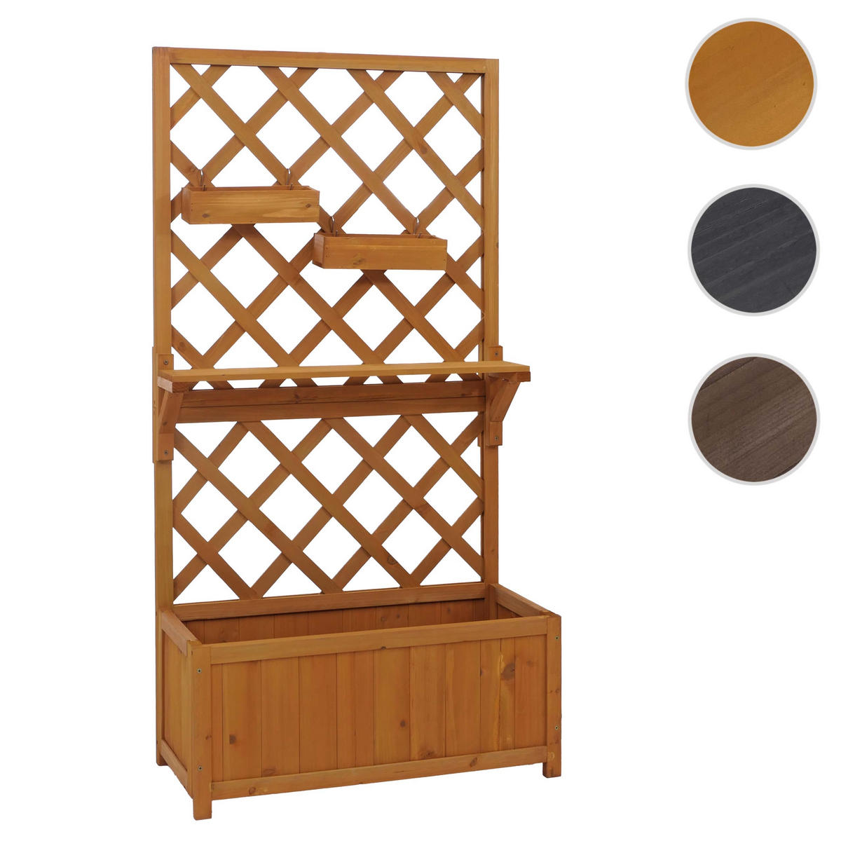 HOCHBEET Braun - Braun, Holz (70/135/30cm) - MCW