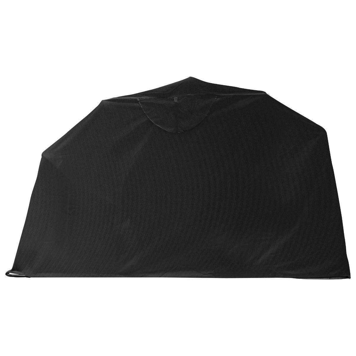 MOTORRAD GARAGENZELT XL - Schwarz, Textil (105/1/270cm) - Monstershop