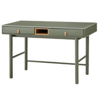 SCHREIBTISCH - Olivgrün, Holz/Holzwerkstoff (60/120/75cm) - home24