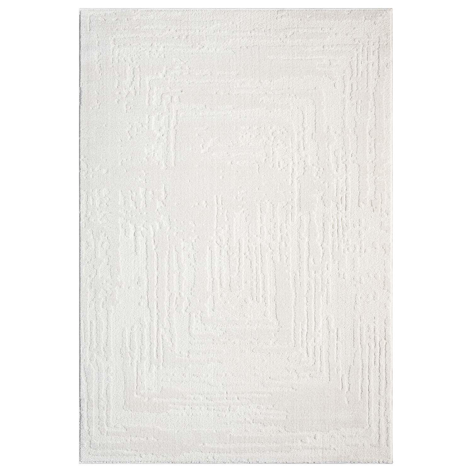 KURZFLOR-TEPPICH Flair 171 Creme 160x230 cm - Creme, Textil (160/230cm) - carpet city