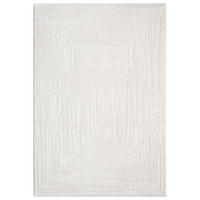 KURZFLOR-TEPPICH Flair 171 Creme 120x170 cm - Creme, Textil (120/170cm) - carpet city