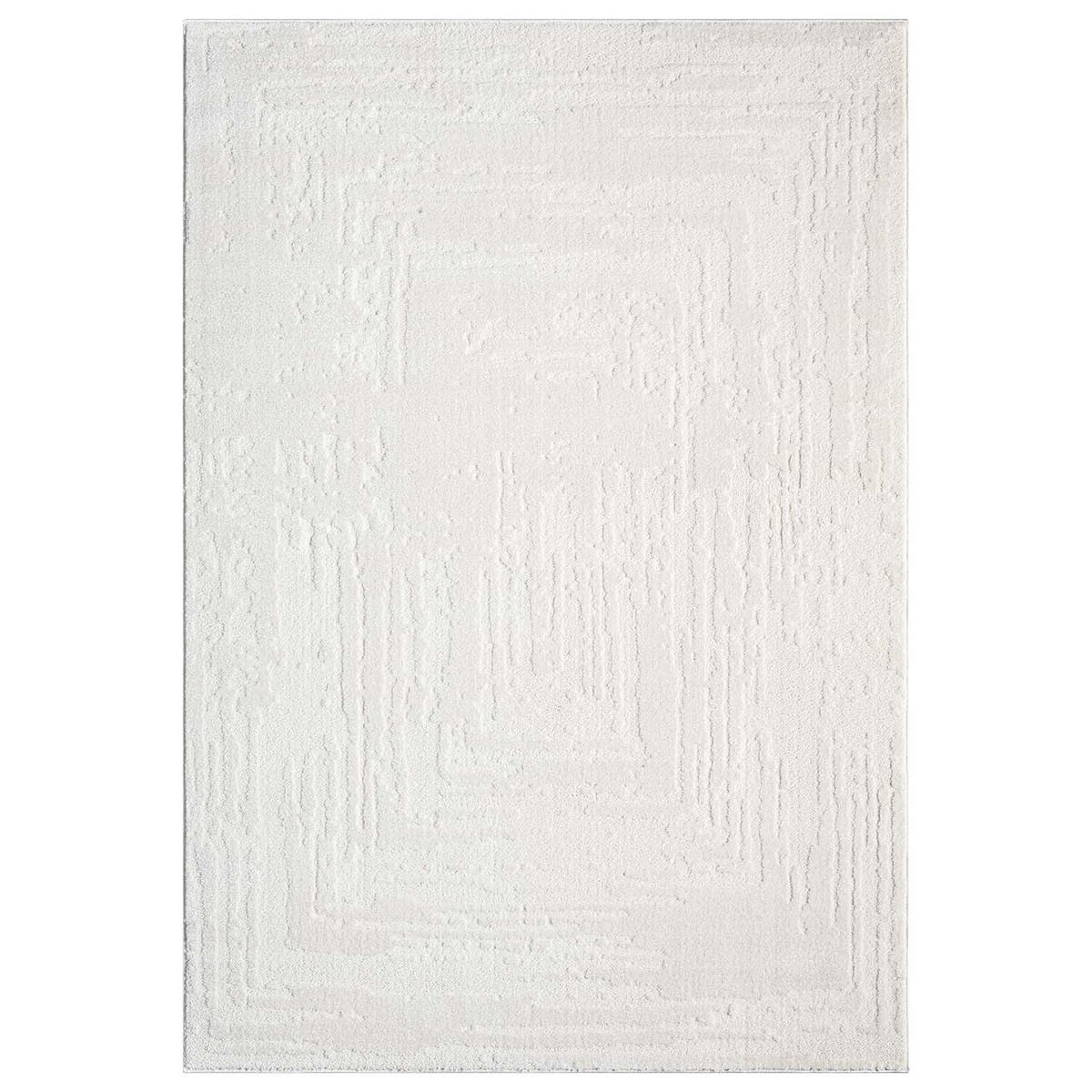 KURZFLOR-TEPPICH Flair 171 Creme 120x170 cm - Creme, Textil (120/170cm) - carpet city