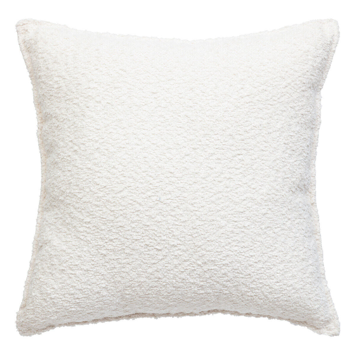 DEKOKISSEN Bouclé Soana 45/45 cm - Creme, Textil (45cm) - Atmosphera Createur d´interieur