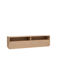 TV-ELEMENT Saven Natürlich 180 cm x 48 cm - Naturfarben, Holzwerkstoff (180/48/40cm) - Klast Home