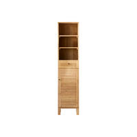 HOCHSCHRANK Soho Natur aus Eiche - Naturfarben, Holz (40/175/35cm) - Tikamoon